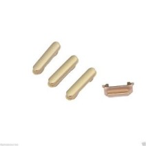 iPhone 6 Side Button Set in Gold (Power,Volume and Mute Button)