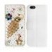 New Fancy Luxury Diamond Swarksi Peacock 3d Book Case for iPhone 6/6S