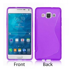 S-Line Soft Silicon Gel Case For Samsung Galaxy A5 in Purple