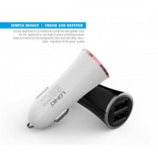 LDNIO DL-C28 Universal 2 USB Port Lightning Car Charger