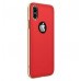 Iphone X Electroplated Button Case