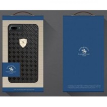 CASECART Santa Barbara Polo & Racqueet Club PC+Synthetic Leather Fyrste iPhone 7 Case For Apple iPhone 7