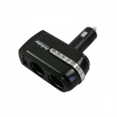 1 USB Port 2 Way WF-201 Car Cigarette Lighter