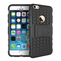 Apple iPhone 7 Defender Armor Case With Kickstand -Black