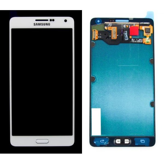 Genuine Samsung Galaxy A7 Lcd and touchpad in White - GH97-16922B