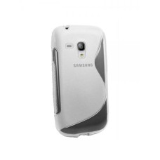 S-Line TPU Silicon Case For Samsung Galaxy S3 mini i8190 Back Cover - Clear