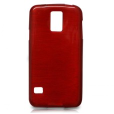 New Soft Fashion Gel Back Case Cover for Samsung Galaxy S5 i9600 - Red