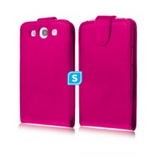 Flip Pouch For Samsung Galaxy S3 mini - Hot Pink