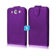 Flip Pouch For Samsung Galaxy S3 mini - Purple