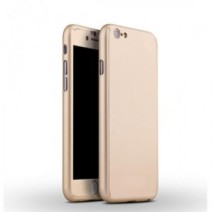 360 Degree Protection Ultra Thin Case Compatible For iPhone 7 - Gold
