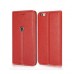 Replacement Xundo Look Leather Feel Pouch Compatible for iPhone 7 in Red