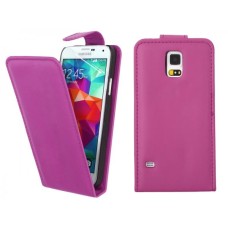 Magnetic Flip Leather Flip Back Case for Samsung Galaxy S5 G900F - Pink