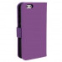 Luxury Magnetic Flip Stand Book Wallet PU Leather Case Cover For Apple iPhone 6/6S in Purple