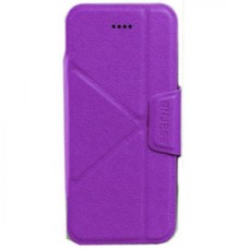 iPhone 5/5S iShine Onjess Type Cases Top Quality PU Leather Multi function Bracket Leather Wallet Anti Scratch in Purple