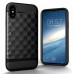 3D 2in1 Armor PC Frame Soft TPU Back Cover Case for Iphone x