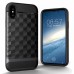 3D 2in1 Armor PC Frame Soft TPU Back Cover Case for Iphone x