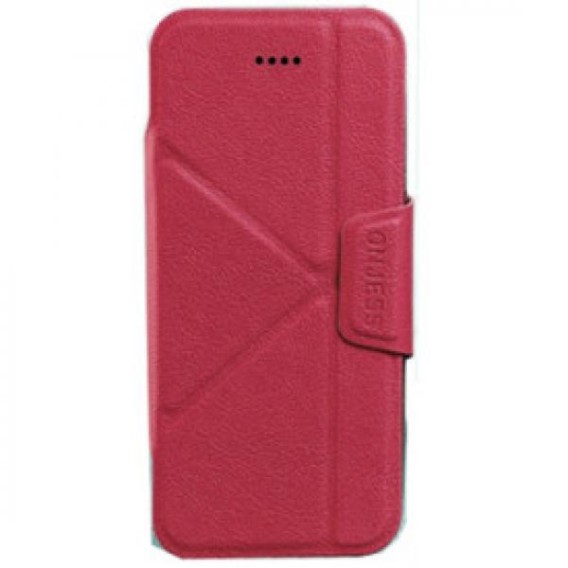 iPhone 5/5S iShine Onjess Type Cases Top Quality PU Leather Multi function Bracket Leather Wallet Anti Scratch in Red