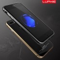 Luphie Aluminum Metal Bumper Frame Gorilla Glass Case Cover For iPhone 7/7 Plus