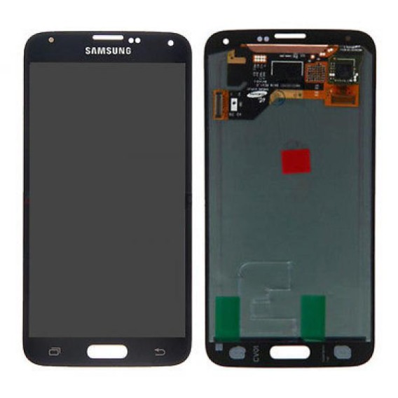 Genuine Samsung Galaxy S5 Lcd SM-G900F and touch pad in Black - Samsung part code: GH97-15734B