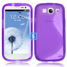 S-Line Case Compatile For Samsung Galaxy S3 - Purple