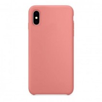 Apple iPhone X silky soft touch Silicone Case baby pink