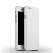 360 Degree Protection Ultra Thin Case Compatible For iPhone 7 - Silver