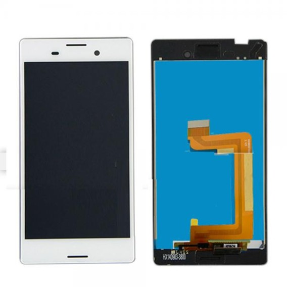 Sony Xperia M4 Aqua Complete LCD and Digitizer in White